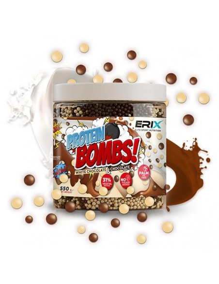 BOMBS protein Mix Choco y choco blanco - Erix Nut
