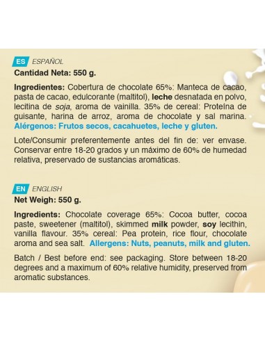 BOMBS protein Mix Choco y choco blanco - Erix Nut