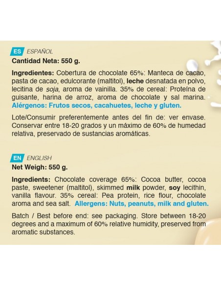 BOMBS protein Mix Choco y choco blanco - Erix Nut