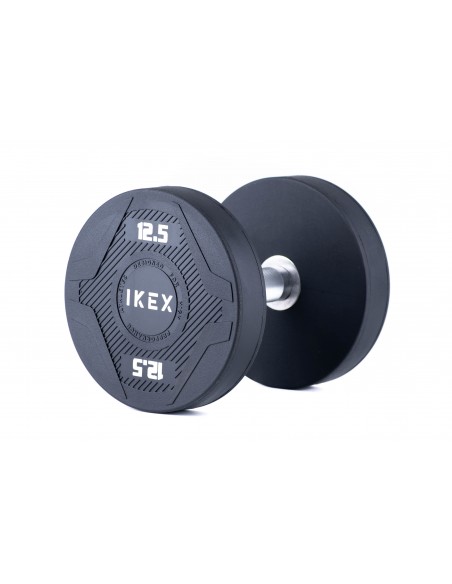 Ikex Mancuerna goma 12,5kg