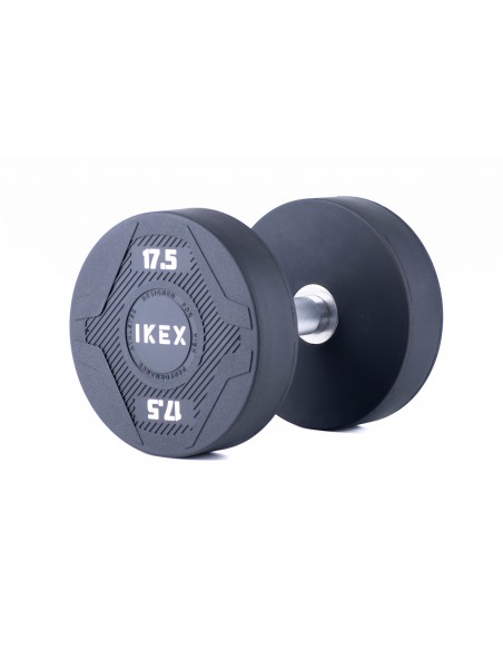 Mancuerna goma 17,5kg