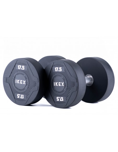 Mancuerna goma 17,5kg