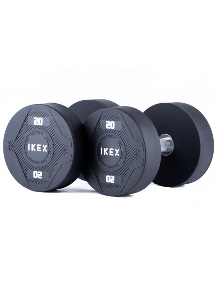 Ikex Mancuerna goma 20kg