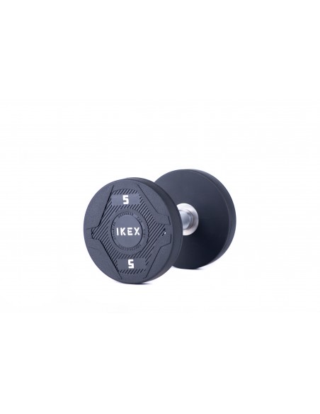 Ikex Mancuerna goma 5kg
