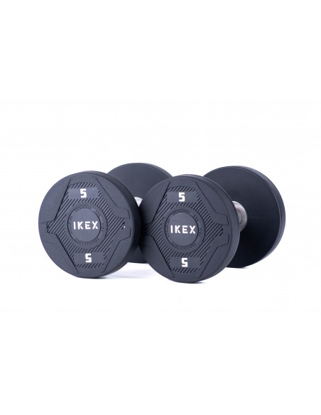Ikex Mancuerna goma 5kg
