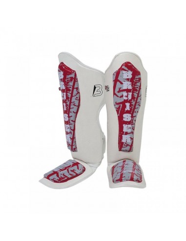 Espinillera  Thai Style  Piel Blanco ES-517 L