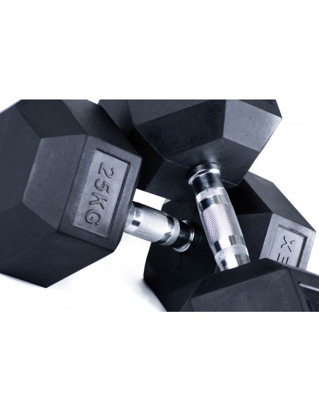 Mancuerna hexagonal 25kg - IKEX