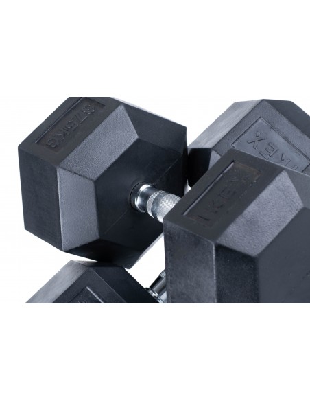 Mancuerna hexagonal 37,5 kg - IKEX