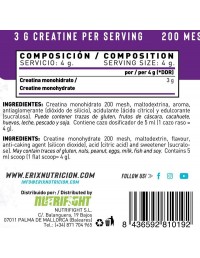 Creatina 300 gr  Energy Drink - Erix Nutrición 2