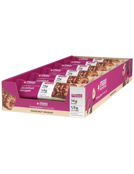 Barrita proteína Avellana & Turron 45g x 12