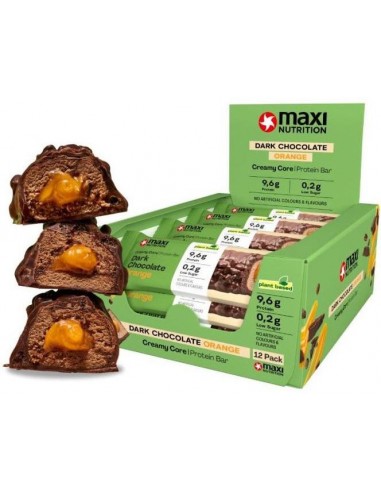 Vegan Creamy core Chocolate Naranja 45gx12 - MAXI