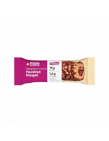 Barrita proteína Avellana & Turrón 45 gr x 1ud