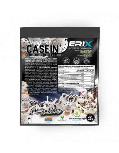 Casein night 1X30 GR  Gelato Stracciatella - Erix