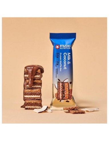 Barrita Waffle Milk-Coco Protein 40g