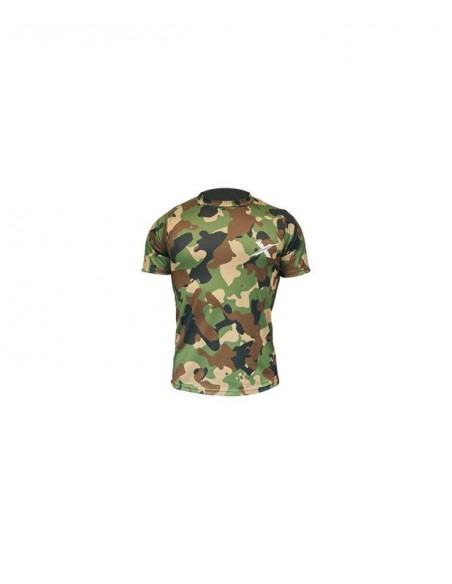 Camiseta Sublimación Militar - talla XL