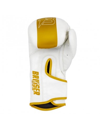 Guantes Boxeo Pro Fight Blanc/oro 14/16OZ Bruiser