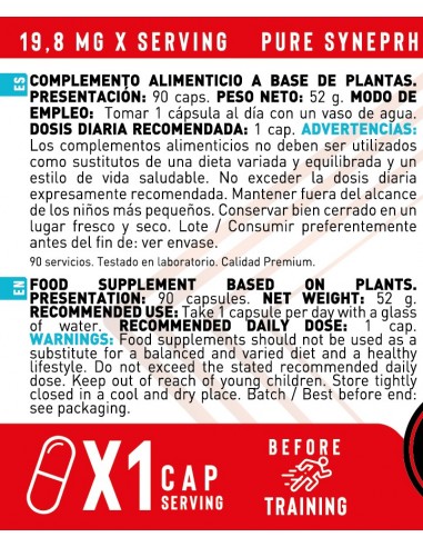 Pack 2 uds. PURE SYNEPRHINE 90 CAPS