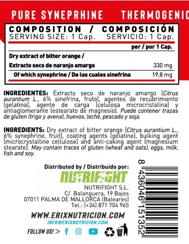 Pack 2 uds. PURE SYNEPRHINE 90 CAPS